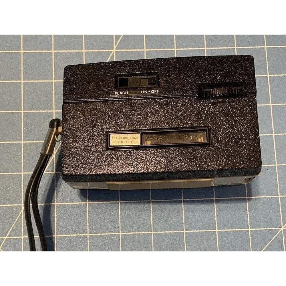 Vintage Keystone Everflash 30 Film Camera With Strap Untested